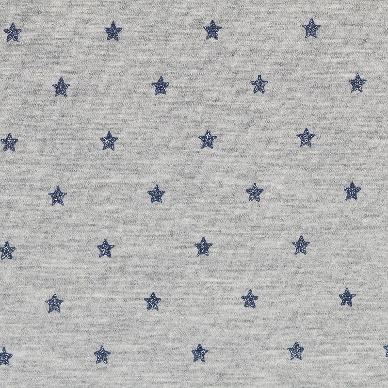 Tela Punto Estrellas Gris Vigoré - Ribes y Casals