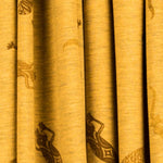 Tela Punto Felpa Mostaza Lagarto - Ribes y Casals