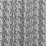 Tela Punto Jacquard Moteado Negro - Ribes y Casals