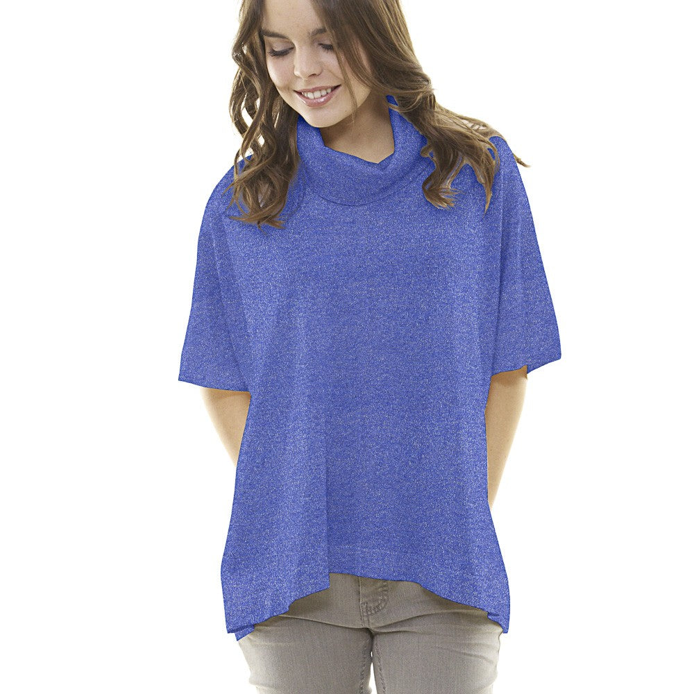 Tela Punto Lamé Azul - Ribes y Casals