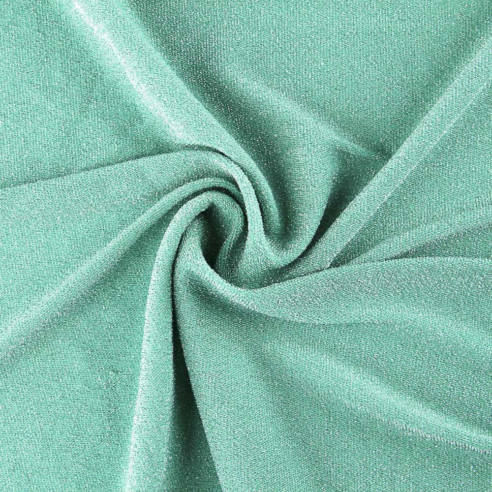 Tela Punto Lamé Verde Agua - Ribes y Casals