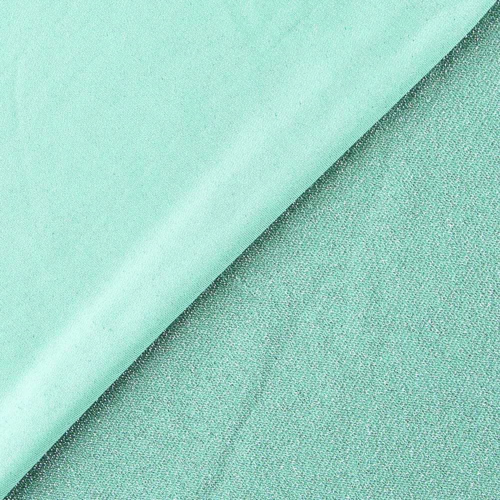 Tela Punto Lamé Verde Agua - Ribes y Casals