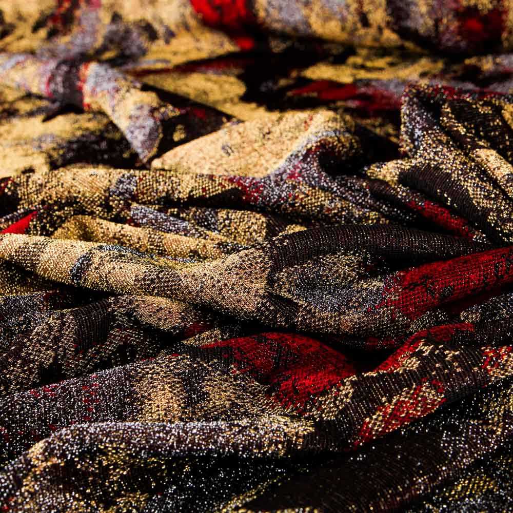 Tela Punto Lurex Pintura - Ribes y Casals