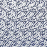 Tela Punto Lycra Floral Marino - Ribes y Casals