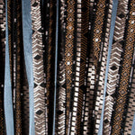 Tela Punto Lycra Lentejuela Étnica Cobre - Ribes y Casals