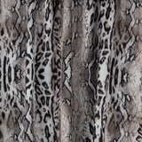 Tela Punto Otomán Reptil Marrón - Ribes y Casals