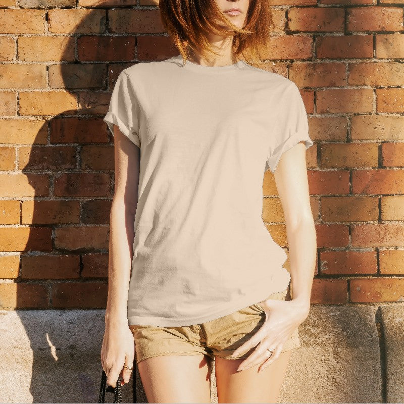 Tela Punto Viscosa Beige - Ribes y Casals