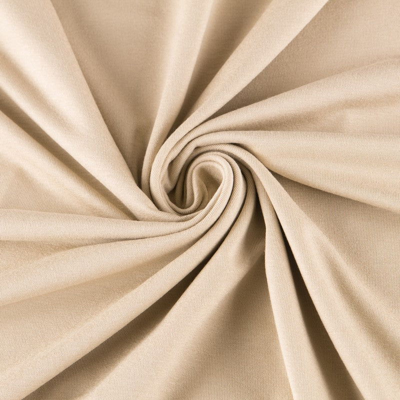 Tela Punto Viscosa Beige - Ribes y Casals