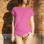 Tela Punto Viscosa Fucsia - Ribes y Casals