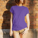 Tela Punto Viscosa Lila Fuerte - Ribes y Casals