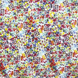 Tela Punto Viscosa Mosaico Flor Amarilla - Ribes y Casals