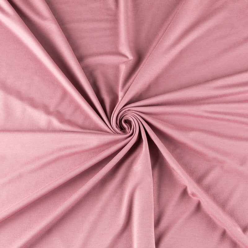 Tela Punto Viscosa Rosa Palo - Ribes y Casals