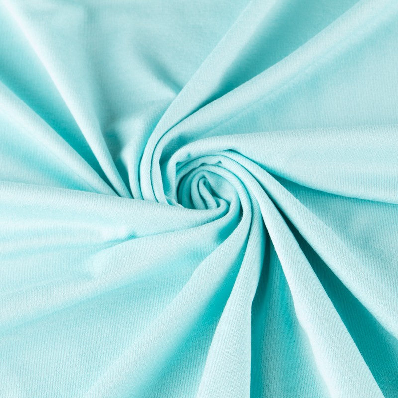Tela Punto Viscosa Turquesa Claro - Ribes y Casals