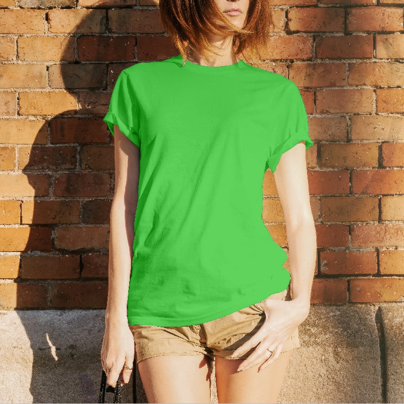 Tela Punto Viscosa Verde Croma - Ribes y Casals