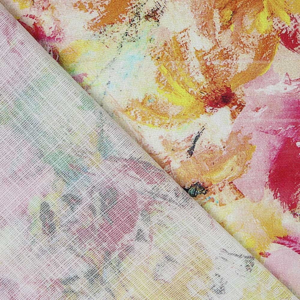 Tela Rústica Acuarela Explosión - Ribes y Casals