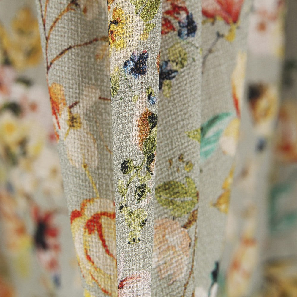 Tela Rústica Cretona Verdosa - Ribes y Casals