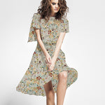 Tela Rústica Cretona Verdosa - Ribes y Casals