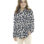 Tela Rústica Margaritas Azul Oscuro - Ribes y Casals