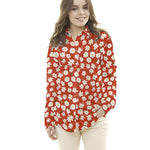 Tela Rústica Margaritas Roja - Ribes y Casals