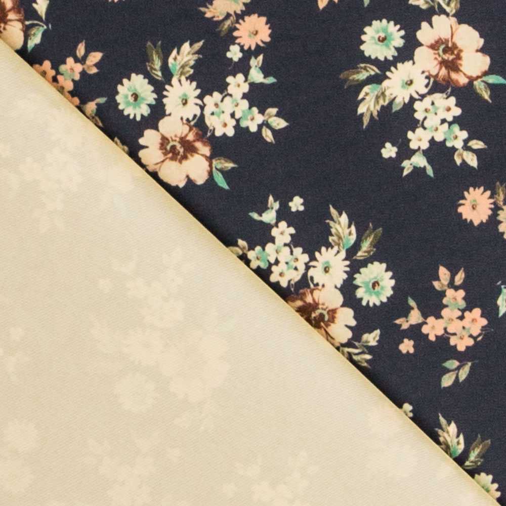 Tela Tafeta Liberty Verde - Ribes y Casals