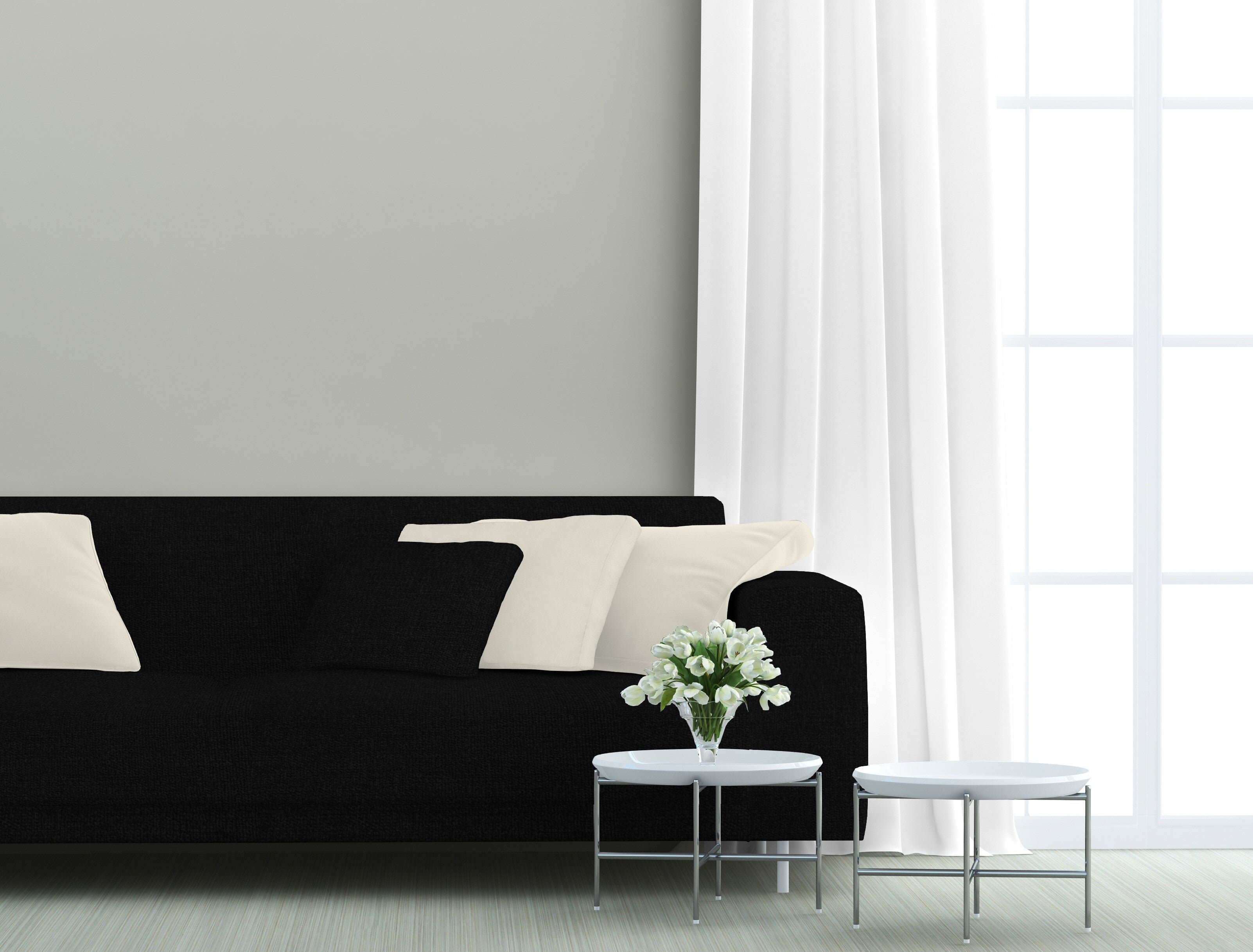 Terciopelo Tapicería Negro - Ribes y Casals