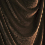 Retal Tela Terciopelo Elástico Marrón 200x150 cm - Ribes y Casals