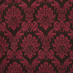 Tela Terciopelo Estampada Barroco Bourdeos - Ribes y Casals
