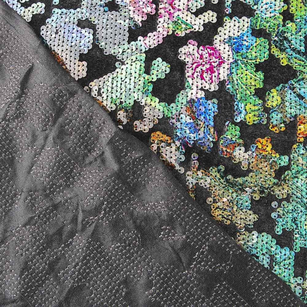 Tela Terciopelo Lentejuela Fantasía - Ribes y Casals