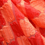 Tela Tul Lazos Rojos - Ribes y Casals