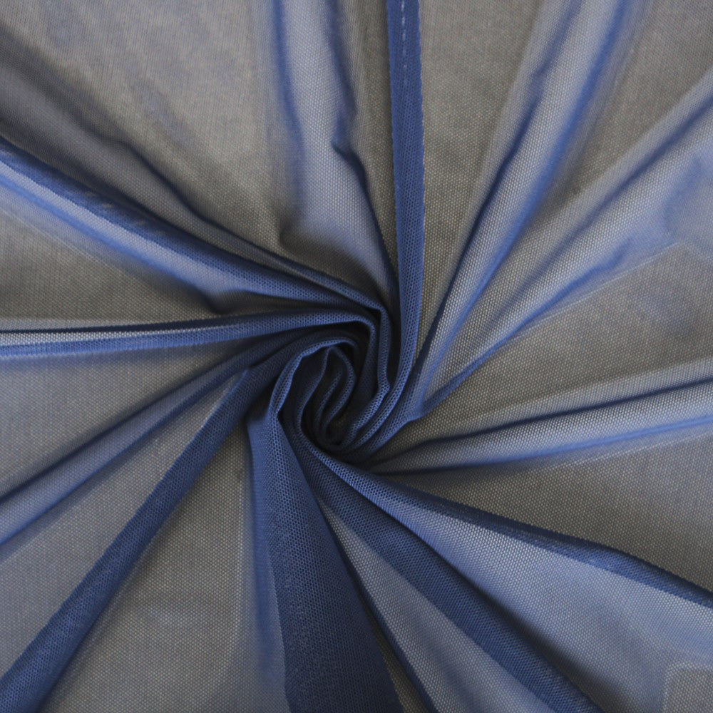 Tela Tul Lycra Navy - Ribes y Casals