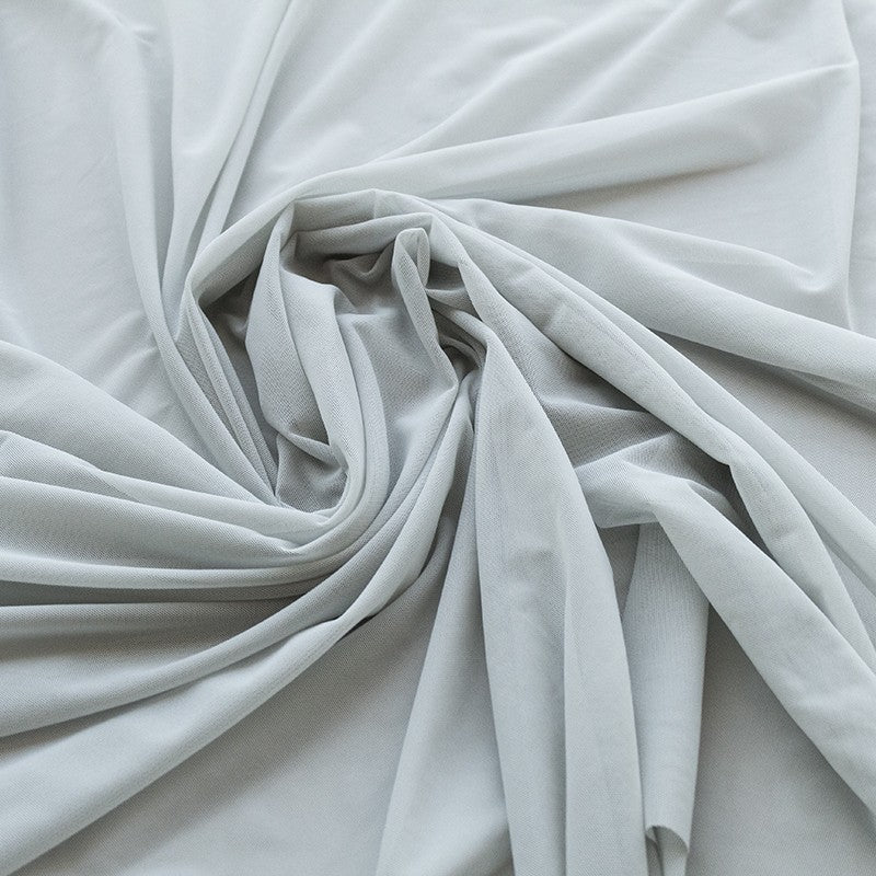 Tela Tul Lycra Plata - Ribes y Casals