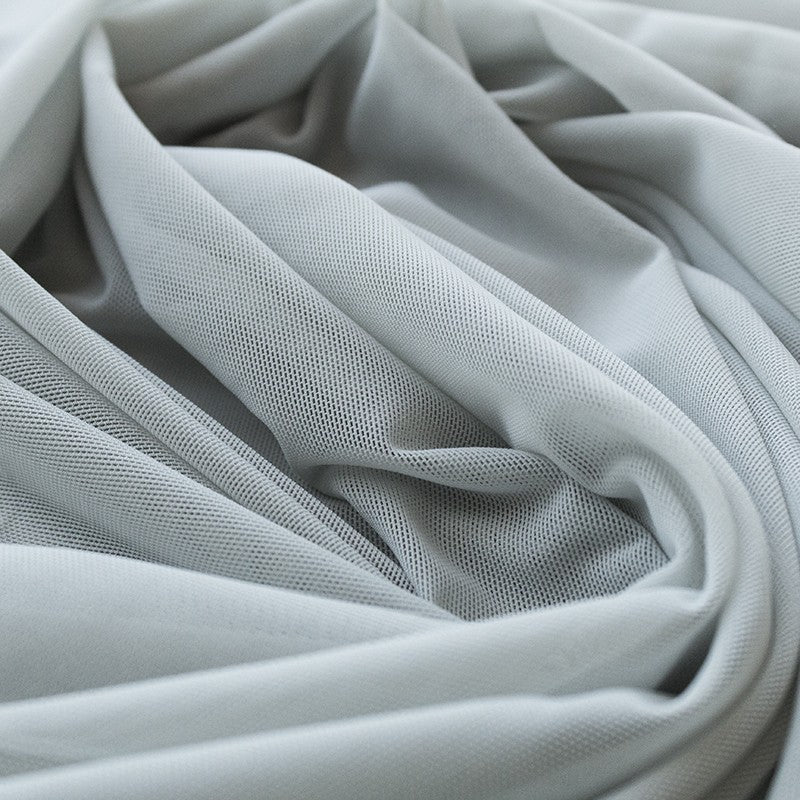 Tela Tul Lycra Plata - Ribes y Casals