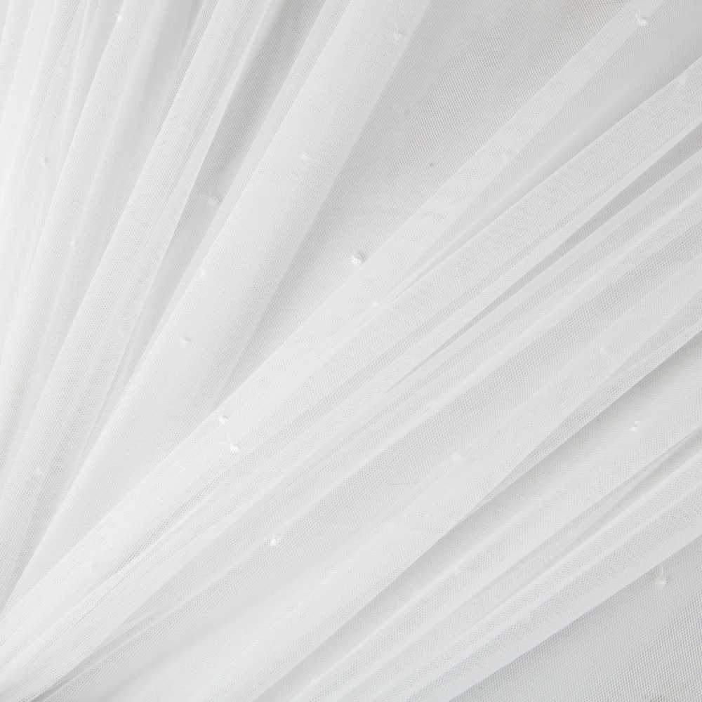 Tela Tul Velo Plumeti Crudo - Ribes y Casals