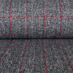 Tela Tweed Gales Rojo - Ribes y Casals