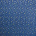 Tela Vaquera Infantil Florecitas Azul - Ribes y Casals
