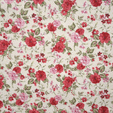 Tela Villela Estampada Floral Pequeña Cruda - Ribes y Casals