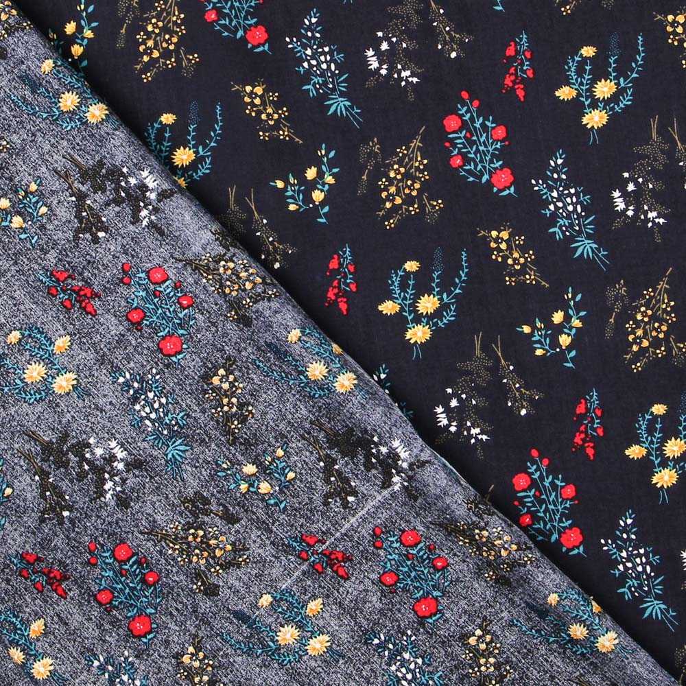 Viscosa Botanic Azul Noche - Ribes y Casals