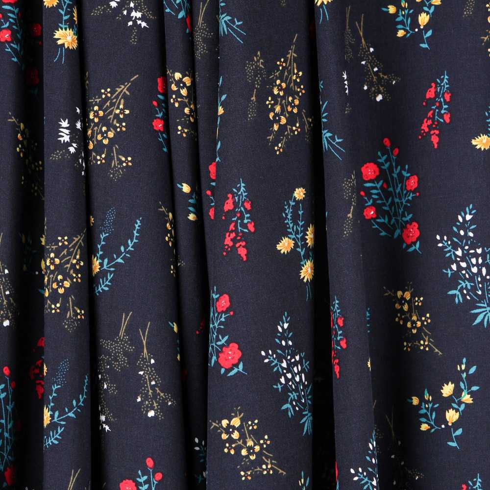 Viscosa Botanic Azul Noche - Ribes y Casals