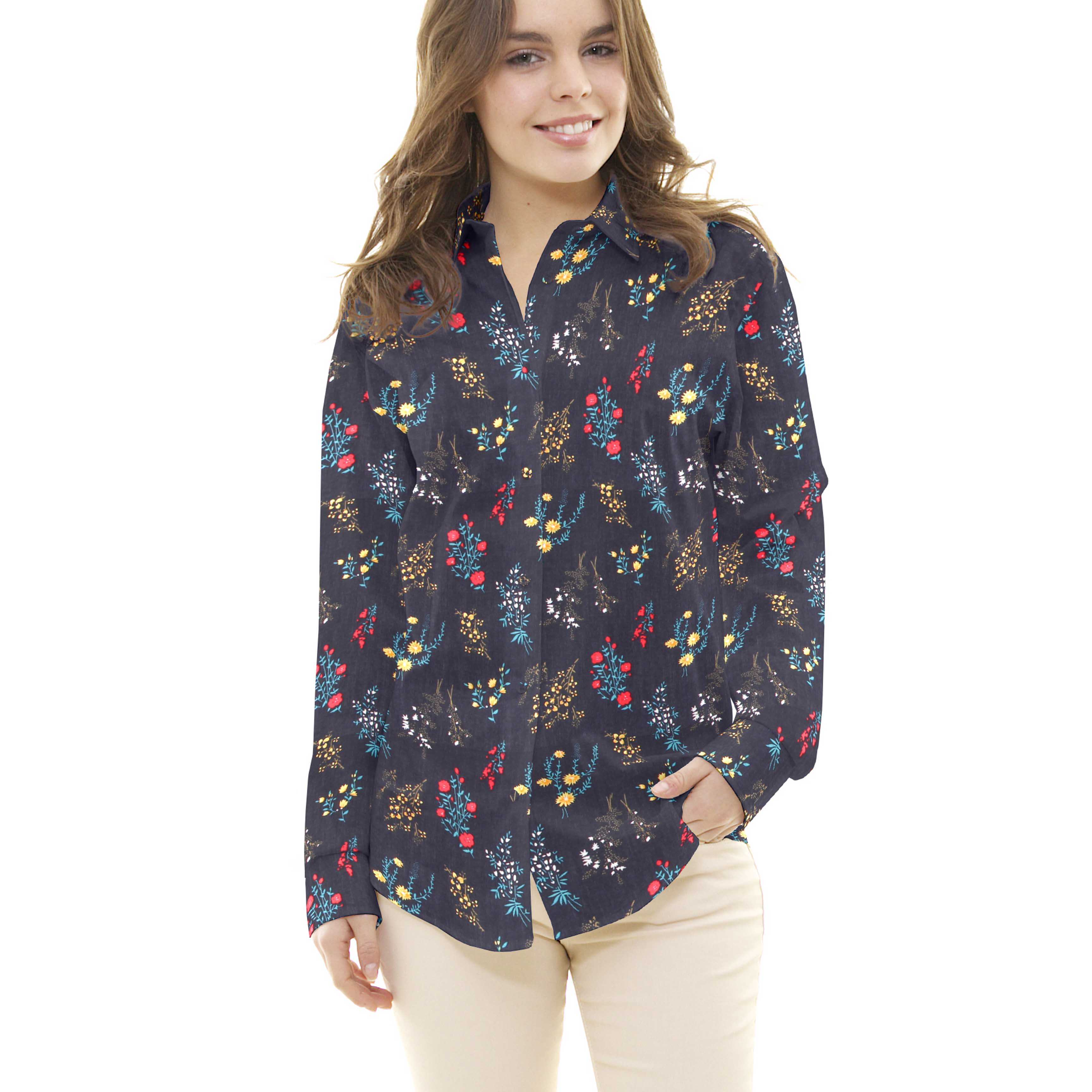 Viscosa Botanic Azul Noche - Ribes y Casals