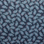 Tela Viscosa Cachemir Fondo Azul Marino - Ribes y Casals