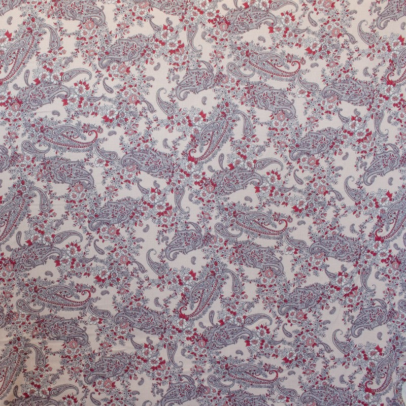 Tela Viscosa Cachemir Rosa Claro - Ribes y Casals
