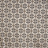 Tela Viscosa Estampada Flor Azteca Gris - Ribes y Casals