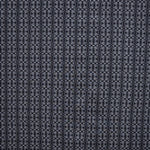 Tela Viscosa Estampada Hileras Blanco Negro - Ribes y Casals