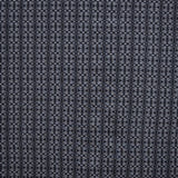 Tela Viscosa Estampada Hileras Blanco Negro - Ribes y Casals