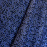 Tela Viscosa Ramaje Azul Marino - Ribes y Casals