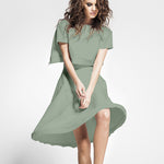 Tela Viscosa Verde Menta - Ribes y Casals