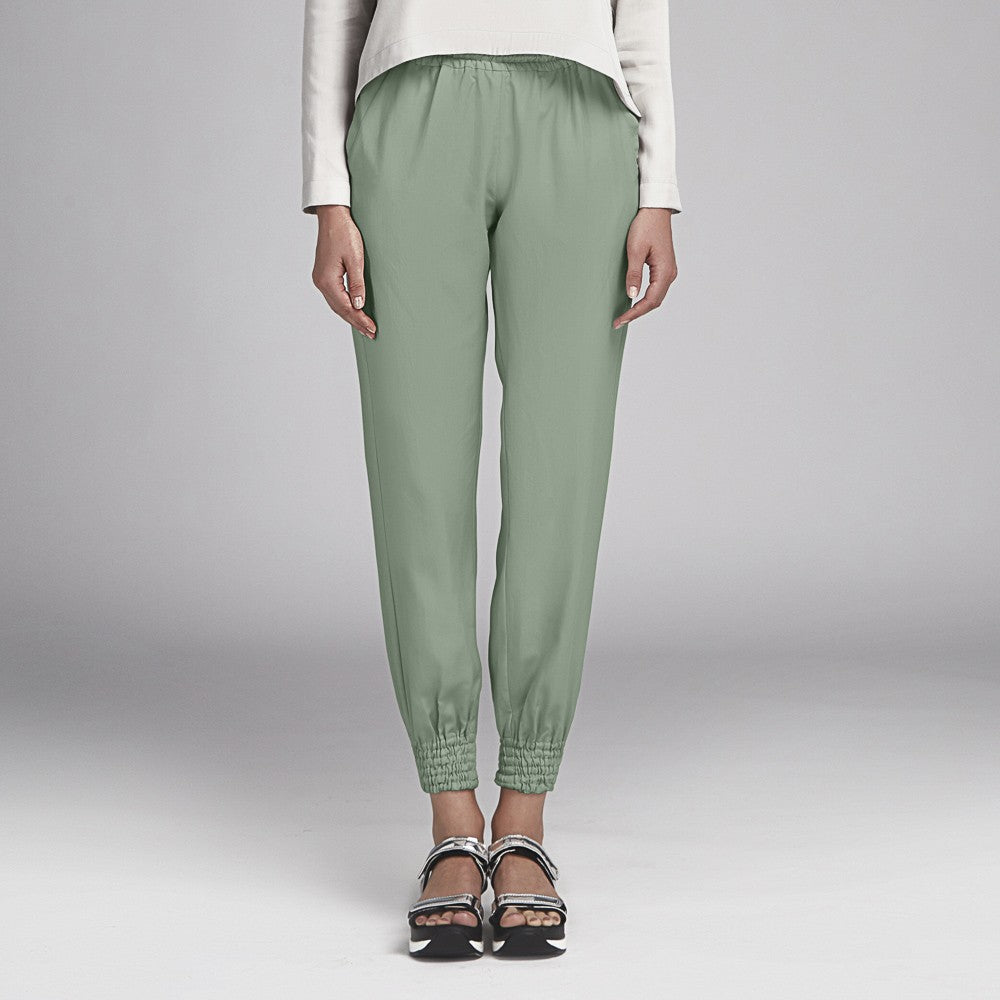 Tela Viscosa Verde Menta - Ribes y Casals