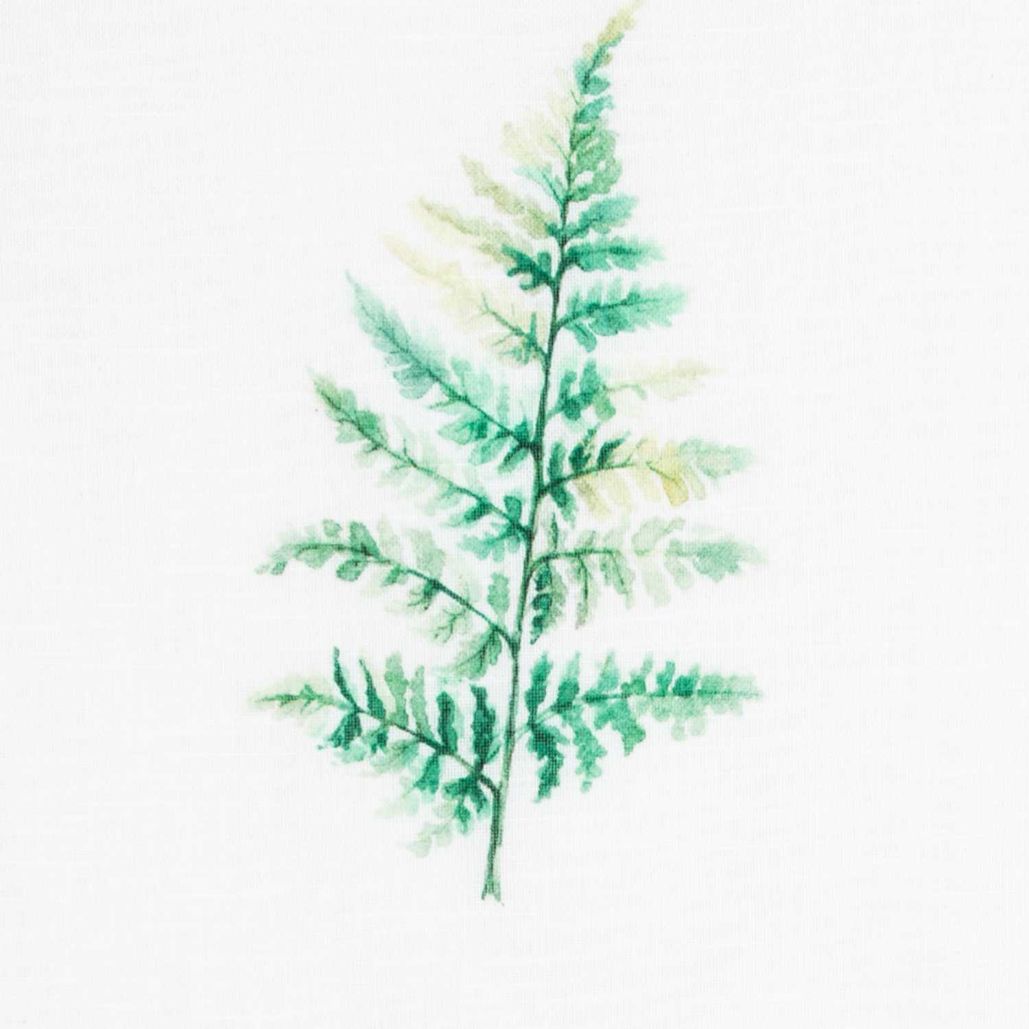 Tela Visillo Estampado Hierbas - Ribes y Casals