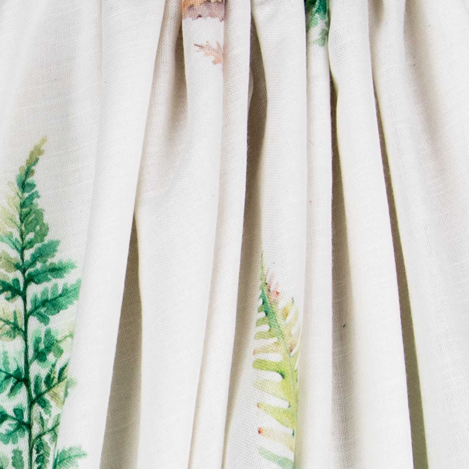 Tela Visillo Estampado Hierbas - Ribes y Casals