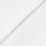 Tela Visillo Etamin Plumeti Blanco - Ribes y Casals